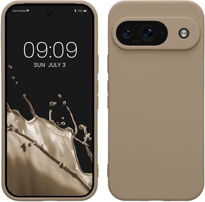kwmobile telefoonhoesje geschikt voor Google Pixel 9 - Hoesje voor smartphone - Precisie camera uitsnede - In crème