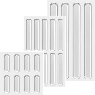 Elastic Buffers 22 Stuks Transparante Silicone Pads - Zelfklevende Rubber Voetjes voor Meubels, Deuren en Elektronische Producten