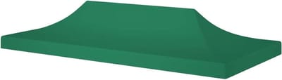 Partytentdak - Tentzeil - Feestje Buiten - UV- en waterbestendig - 6 x 3 m - Groen