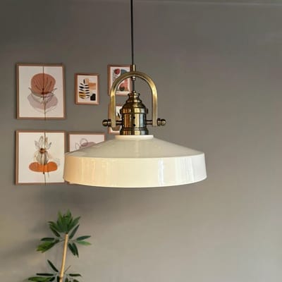 Bamyum Ace Hanglamp Industrieel Metaal Ø39 cm, Vintage Hanglamp, E27 Pendellamp