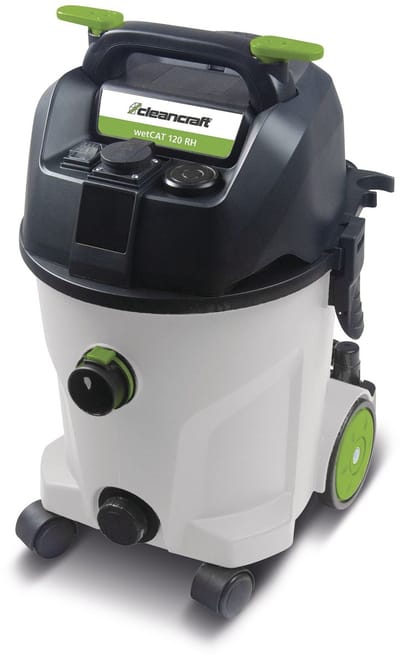 Nat- en droogzuiger met EPA filter E10 - 20 liter kunststof tank - 1 motor 1,2 kW 230 V Cleancraft