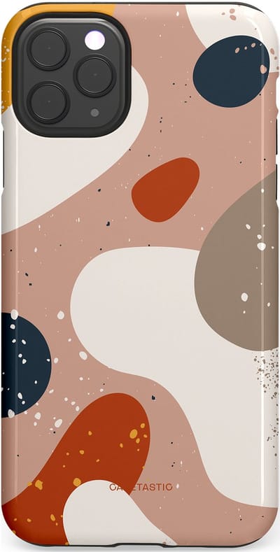 Casetastic Hoesje Geschikt voor Apple iPhone 11 Pro Max - Stijlvolle Beschermende Duo-layer Case - Terravibe