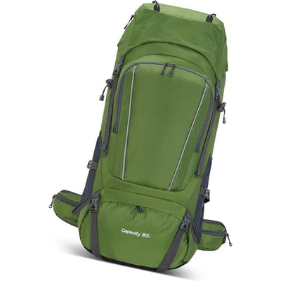 80L Outdoor Rugzak Camping Klimtas Oxford Doek Bergbeklimrugzak Grote Capaciteit