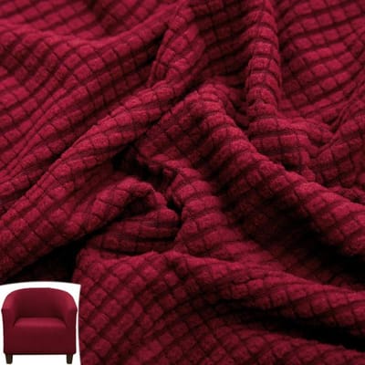 Housse de canapé Jacquard en polaire souple et extensible, housse de canapé de Club pour une place, housse de fauteuil élastique, protection de meubles