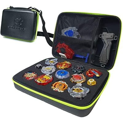 Monpience Gyro Portable et Lanceur Boîte de Réception Étui de Rangement pour Beyblade Burst