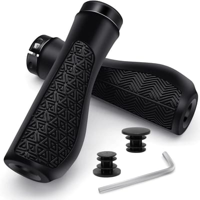 Ergonomische Fiets Stuurhandvatten Rubber - Geschikt voor Mountainbike, Stadsfiets, BMX en Scooter