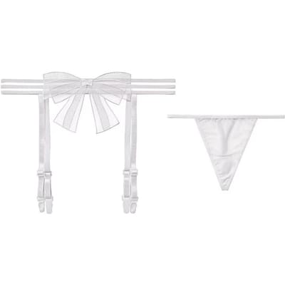 Sexy Ondergoed Sexy Over-de-knie Kousen Jarretelkousen Dames Kant Pure Verlangen Pak Verleiding Slips Skinny Net One size