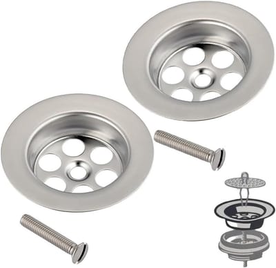 Bad Plug Gat Reserve Set 70mm met Roestvrij Stalen Schroeven voor Keuken en Badkamer