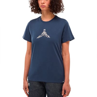 Millet Cimaï Climb T-shirt Met Korte Mouwen Blauw S Vrouw