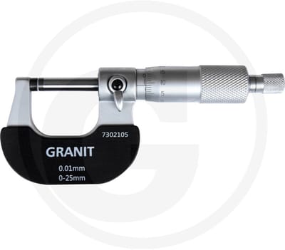 GRANIT BLACK EDITION Micrometer 0-25mm