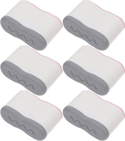 Toiletbril Afstandhouders - Verhogers Bumper - Badkamer Comfort - Zelfklevend Geluidsdempend - 6 Sets - Grijs