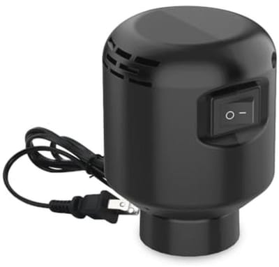 SnelShoppen - Vacuum Bag Vacuum Pump, Draagbare Elektrische Luchtpomp voor Kleding, 55W, Ultra Sterke Suction 4.2 kPa, Energiebesparend en Ruimtebespa