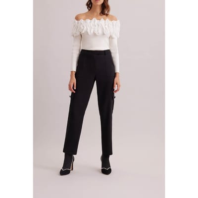 Anne Fontaine Feda Moon White Size: 40 | Long-Sleeved Tops Outlet | Dames | Wit