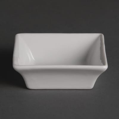 Olympia Whiteware Amuseschaaltjes 7,5x7,5cm (12 Stuks)