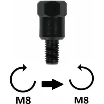 Motorspiegel adapter BCR M8x1,25 SX