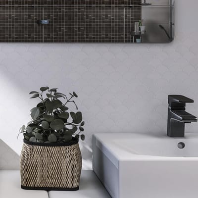 Dailygoods- Wandtegelstickers 3D - Zelfklevend - Waterdicht - Oppervlak 30x30cm - Voor Keuken/Badkamer - Eenvoudig aan te brengen - Muursticker