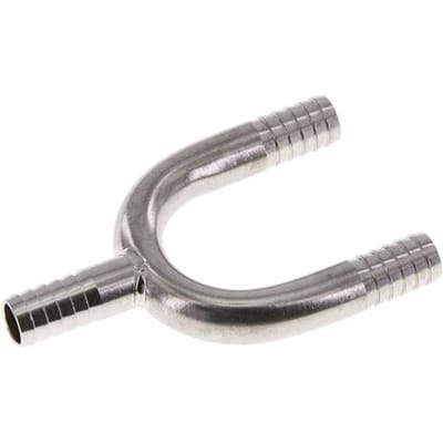 9 mm RVS 1.4301 Y-Slangkoppeling