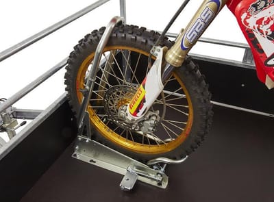Acebikes Steadystand Cross - inrijklem crossmotor voor aanhanger en bestelwagen