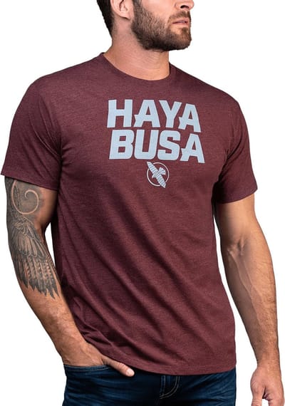 Hayabusa Casual logo T-shirt Rood - XXL