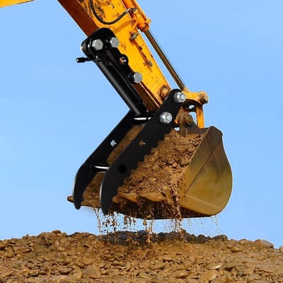 Hydraulische Grijper - Graafmachine Hulpstuk - Objecten Hanteren - Eenvoudige Installatie - Tot 3 Ton - New Model
