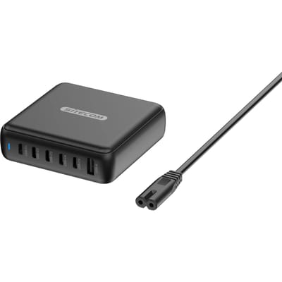 Sitecom - Desktop charger - 200W - Power delivery - Fast charging