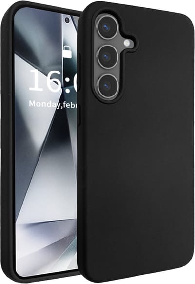 Hoesje Geschikt voor Samsung Galaxy S26 - Zwart - Casemania Siliconen Back Cover met Camera Bescherming - Shockproof Telefoonhoesje