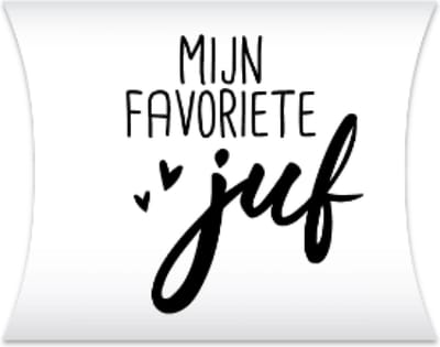 Gondeldoosje- Afscheid Juf- Bedankje einde schooljaar- mijn favoriete juf