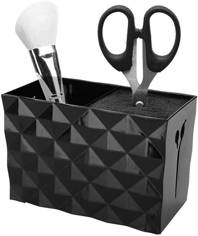 Professionele Haarstyling Opbergdoos met Dubbele Case voor Scharen, Kam en Clips - Ideaal voor Thuis en Salon Gebruik
