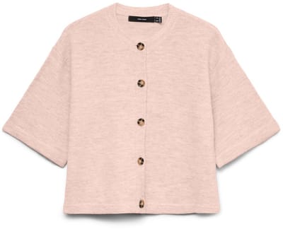 VERO MODA - VMLEFILE 2/4 O-NECK BUTTON CARDIGAN - Dames - Cardigans
