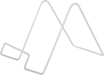 Kookboekhouder Stand Metalen Draad Leesboek Houder Tablet Stand en Boekenhouder Wit - Boekenstandaard