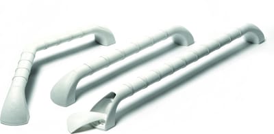 Wandbeugel met antislip - 30 cm - Wit - Adhome
