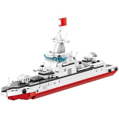 WANGE Type 055 destroyer 364 stuks bouwstenenset voor hobbybouwers