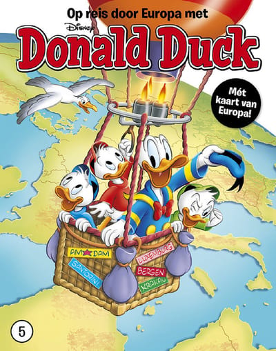 Donald Duck Reis door Europa 5 - Op Reis door Europa deel 5