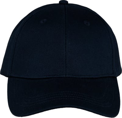 Native Spirit Ecologische unisex pet met 6 panelen NS038 - Navy Blue - One size