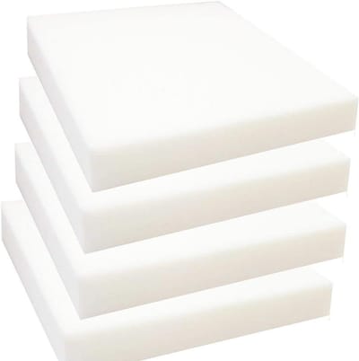 Kussen Vullingen - Schuim Kussens - Decoratie DIY - Veerkrachtig Schuim - 4 Stuks 18x18 Inch - Wit
