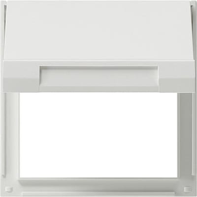 Gira Adapterraam Met Afdekking TX44 Puur Wit - 065466 - E3GX2