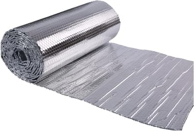 Isolatie Folie - Warmte Reflectie - Energie Besparen - Dubbelzijdig Effect - 1x15 Meter
