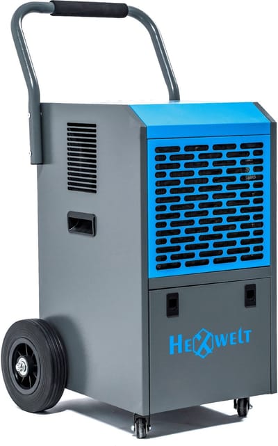 Hexwelt® HW-50L Luchtontvochtiger - 50L/24u - Bouwdroger