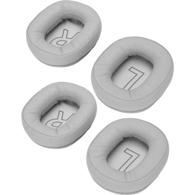 2 Paar Vervangende Oorkussens voor HECATE G2 Hoofdtelefoon Eiwitleer Memory Foam Spons Headset grijze kleur