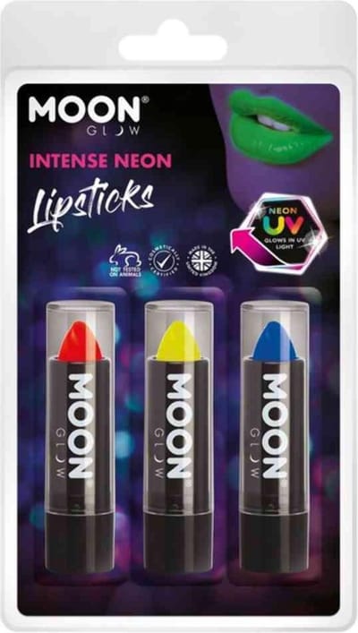 Moon Creations - Moon Glow - Intense Neon UV Set Lippenstift - Multicolours