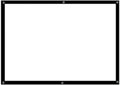 Projectiescherm - Draagbaar scherm - Thuisbioscoop Ervaring - Anti-licht Technologie - 120 inch - Wit