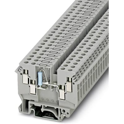Phoenix Contact 2775250 Doorgangsserieklem 6.2 mm Schroeven Grijs 50 stuk(s)