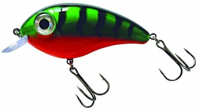 Predox Predox Big Eye Joe 11,5CM – Drijvende plug met agressieve ratel voor snoek en baars Green Perch