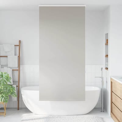 vidaXL - Doucherolgordijn - met - cassette - 90x240 - cm - stofbreedte - 86 - cm