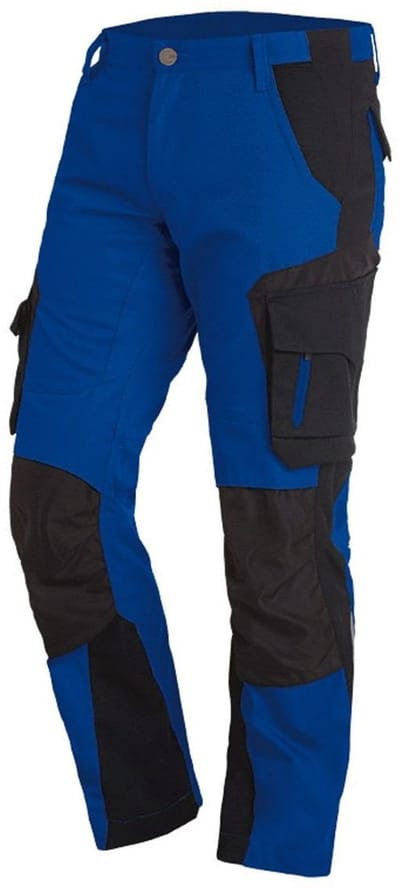 FHB FLORIAN Werkbroek 125100 - Korenblauw-Zwart - 54