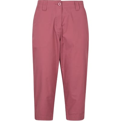 Mountain Warehouse Dames/Dames Kuststretch Capri (Roze)