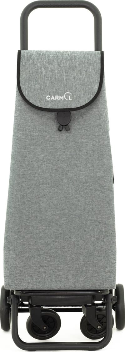 Garmol Boodschappentrolley G360 Jasp - 4 Wielen - Roterende Voorwielen - Gris