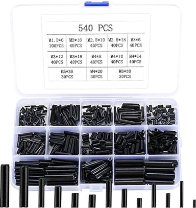 Holle Splinten Set - 540 Stuks Klapsplinten van Mangaanstaal