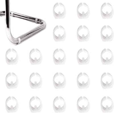 Anti-slip Stoel Voet Caps voor Meubels - 15 Stuks, Wit (19 mm, Geschikt voor Meubelpoot Diameter 18-20 mm)