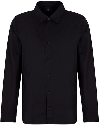 Armani Exchange Xm000431_af13131 Overhemd Met Lange Mouwen Zwart 2XL Man